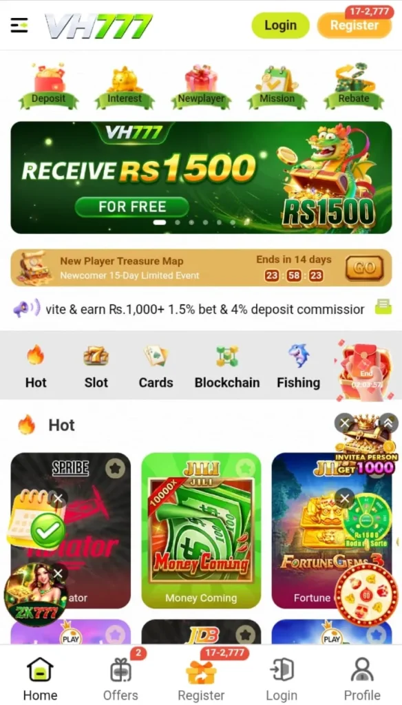 VH777 Game